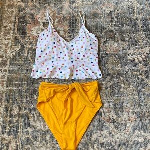 NWOT Onia Swimsuit Bottoms and Kortni Jeane Top